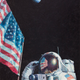 Image for article titled The Fourth Man To Walk On the Moon Also Paints Beautiful Space Art
